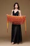 Four-Layer Tassel Orange