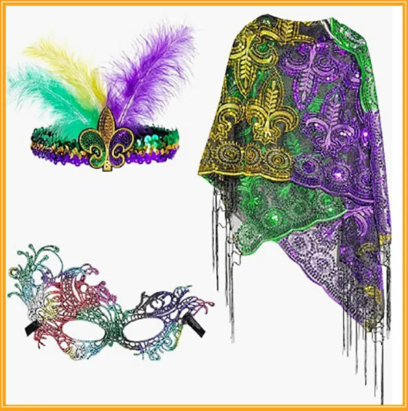 Wholesale Mardi Gras Feathers