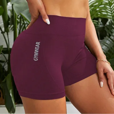 Women High Waist Yoga Shorts Casual Sportswear Bottoms