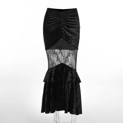Women Gothic Lace Camisole Tank Top