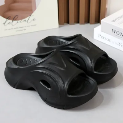 Women Casual Fashion Plus Size Thick-Soled Muffin Slippers