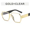 Gold Frame White Film