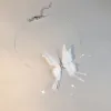 White Mesh Butterfly