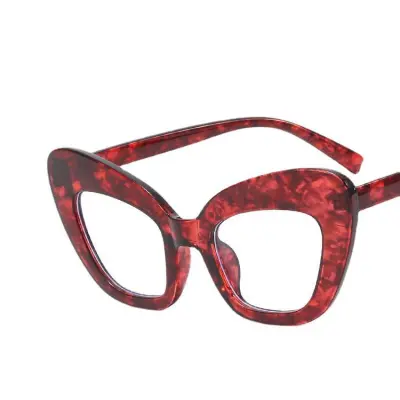 Women's Fashion Cat Eye Anti-Blue Light Plastic Glasses Frame