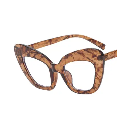 Women's Fashion Cat Eye Anti-Blue Light Plastic Glasses Frame