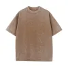 230G Coffee T-Shirt (Washed And Old)