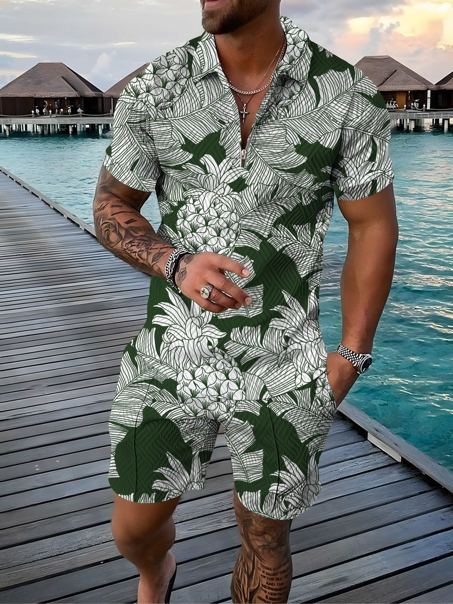 タイムセール 半額 Wholesale Men Size Plus Print 3D Vacation Casual Fashion Tシャツ(半袖/袖なし)