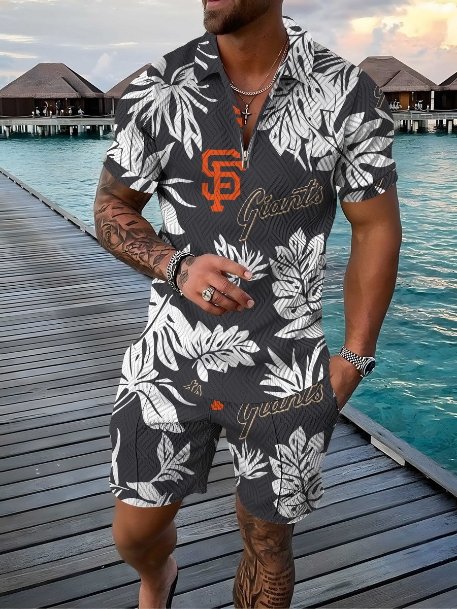Wholesale Men Fashion Casual Vacation 3D Print Plus Size