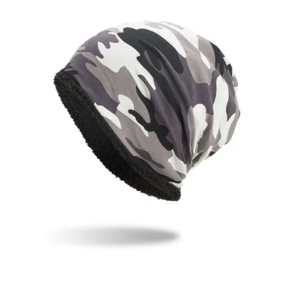 Neutral Velvet Warm Camouflage Stacking Cap