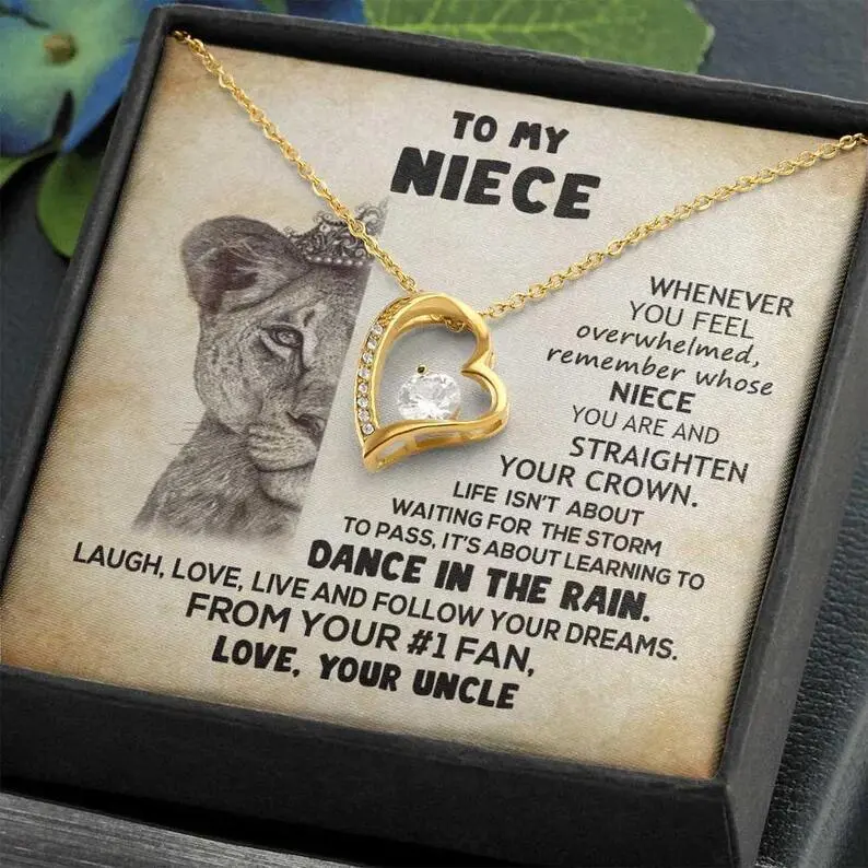 Women Fashion Simple Hollow Heart Shaped Rhinestone Pendant Necklace