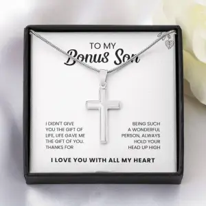Women Unisex Simple Geometric Cross Pendant Necklace Alloy Jewelry