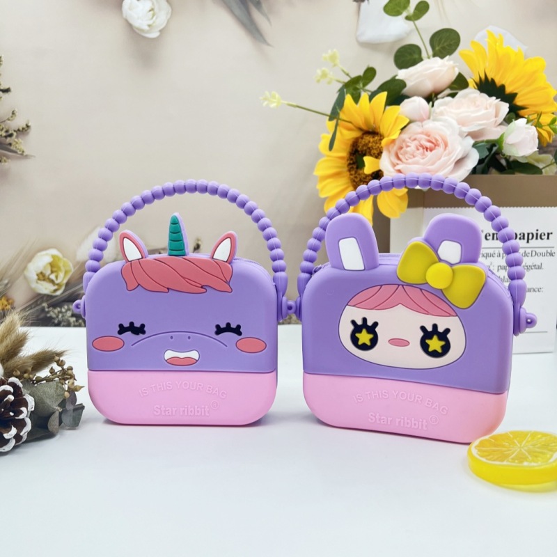 Amazon.com: JienClound Little Handbag Silicone Purse