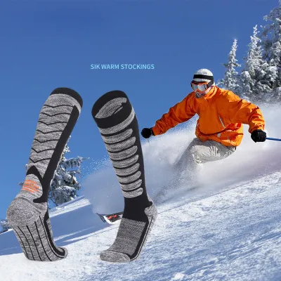 Outdoor Neutral Mountaineering Thickened Warm Sweat-Absorbent Ski Socks