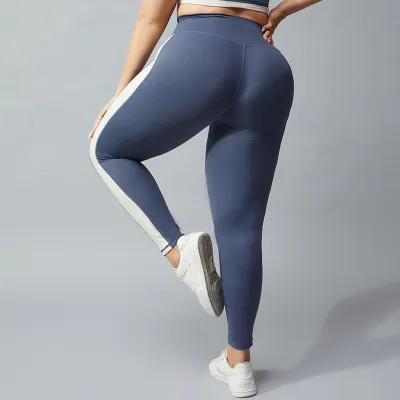 Women Plus Size High Waist Stretch Yoga Leggings