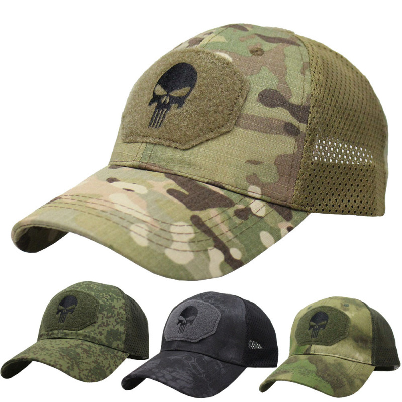 haozaikeji Unisex Baseball Cap Camouflage Camping Baseball