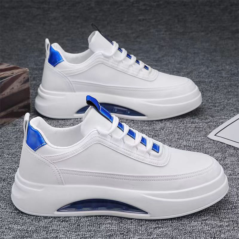 Wholesale Men Casual Sports Basic Solid Color Flat Lace-Up