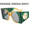 Orange Green Framed Lt.Grey Tablets