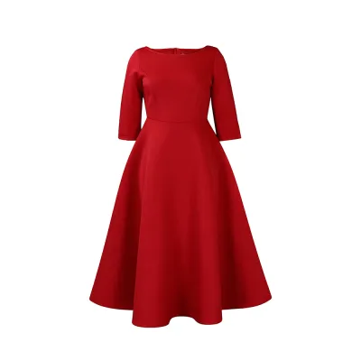 Women Summer Large Swing Elegant Evening Dress
