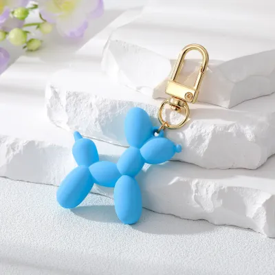 Women Cartoon Cute Multicolor Puppy Keychain Pendant