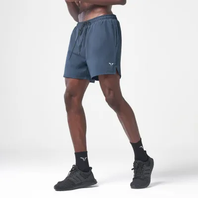 Men Casual Sports Basic Nylon Four-Way Stretch Shorts