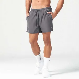 Men Casual Sports Basic Nylon Four-Way Stretch Shorts