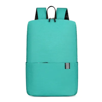 Casual Solid Color Large Capacity Backpack