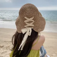 Sombrero para el sol tejido al aire libre de moda