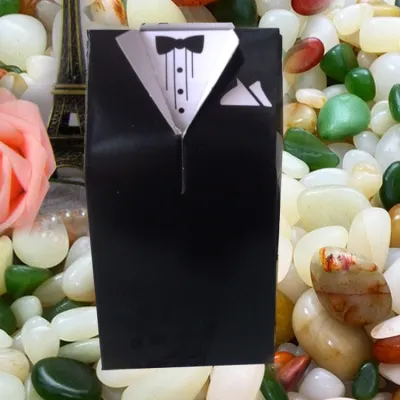 Creative European Style Wedding Candy Packaging Box Heart Shape for Party