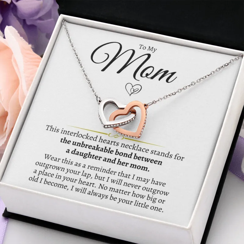 Women Fashion Simple Two-Color Heart-Shaped Hollow Pendant Necklace Copper Style