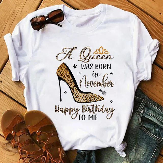 Summer Women Printed Short Sleeve T-Shirt Street Hip Hop Loose Fit