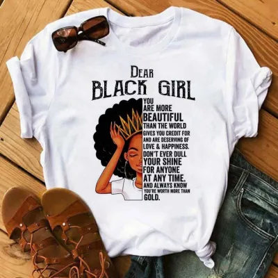 Women Fashion Cartoon Print Short-Sleeved T-Shirt