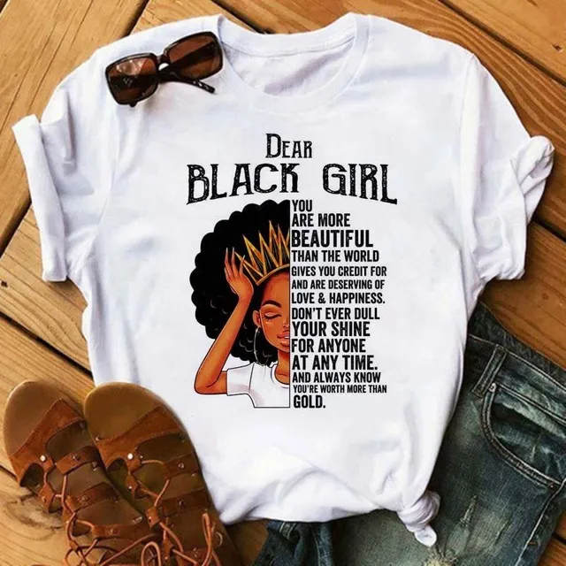 Women Fashion Cartoon Print Short-Sleeved T-Shirt