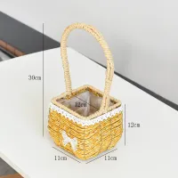 Bamboo Small Square Drum