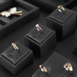 Women Simple Ring Earrings Jewelry Storage Display Tray