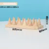 Solid Wood Cone Ring Display Board (12 Fingers)