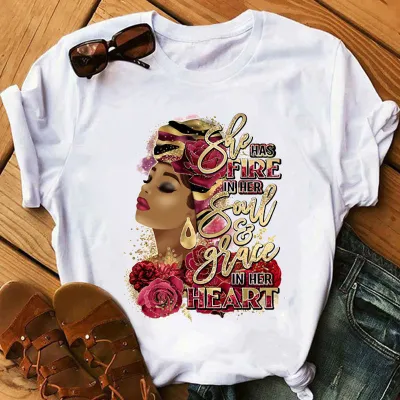 Women's Modal Blend Printed T-Shirt - Royal Sister Style Loose Fit Short Sleeve