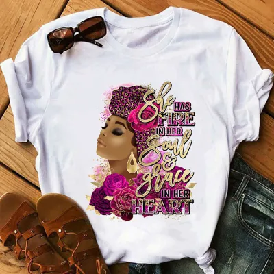 Women's Modal Blend Printed T-Shirt - Royal Sister Style Loose Fit Short Sleeve