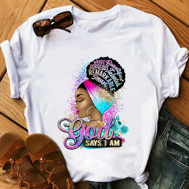 Women's Modal Blend Printed T-Shirt - Royal Sister Style Loose Fit Short Sleeve