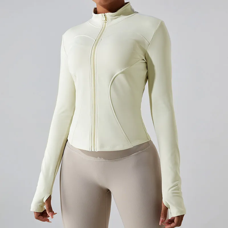 Women's Warm Fleece Yoga Long Sleeve Top