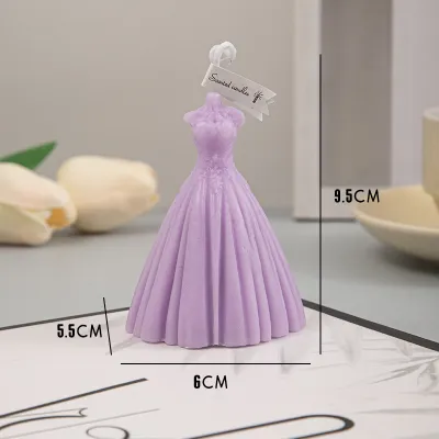 Creative Wedding Dress Aromatherapy Candle Accompanying Gift