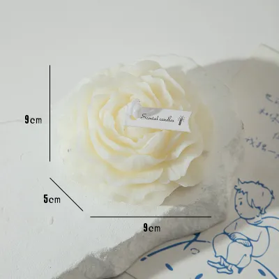 Creative Simple Peony Aromatherapy Candle for Wedding Ceremony