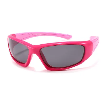 Kids Unisex Fashion Casual Cute Colorblock Mirror Frame Sunglasses