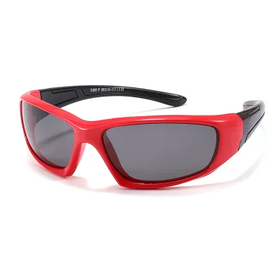 Kids Unisex Fashion Casual Cute Colorblock Mirror Frame Sunglasses