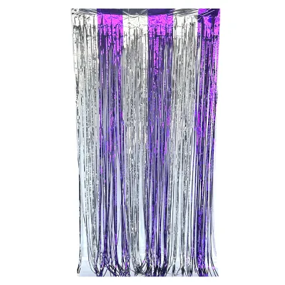 Party Decorative Multicolor PET Ribbon Door Curtain