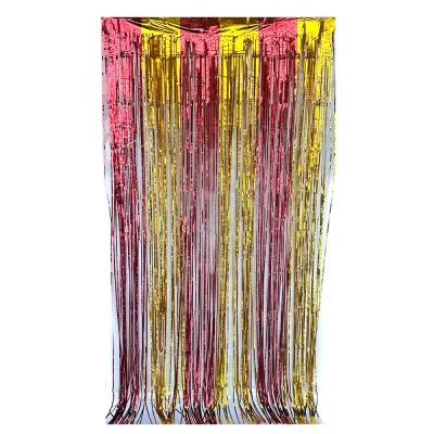 Party Decorative Multicolor PET Ribbon Door Curtain