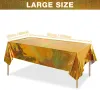 Gold Aluminum Film Tablecloth 137*274
