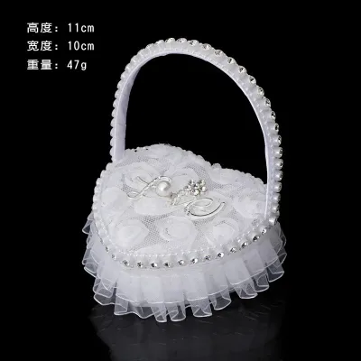 Creative Wedding Party Decoration Mini Lace Heart Ring Box