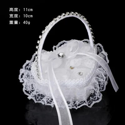 Creative Wedding Party Decoration Mini Lace Heart Ring Box