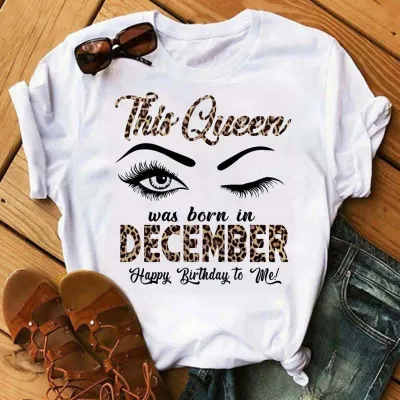 Women's Leopard Letter Eyelash Print Modal T-Shirt - Fresh Sweet Style Round Neck Short Sleeve