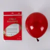 10 Inch Retro Pomegranate Red (100/Bag)